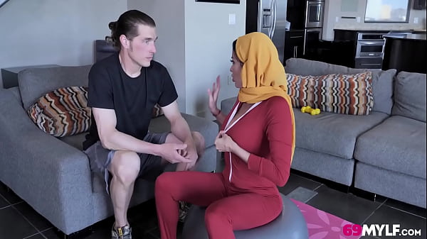 Play MP4 - Anissa Kate Religion Hijab MilF Grab Trainer Cock