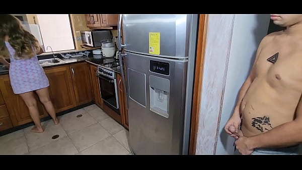 My step sister loves anal sex with a fat cock put in her gram huge ass sex with 18 year old paty in the kitchen