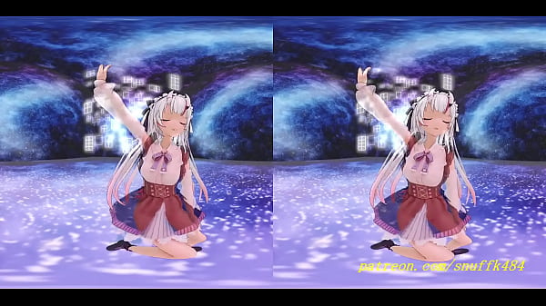 VR180 mmd Ayame dance 3d hololive