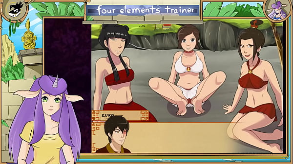 Play MP4 - Avatar the last Airbender Four Elements Trainer Part 42 Spin the bottle