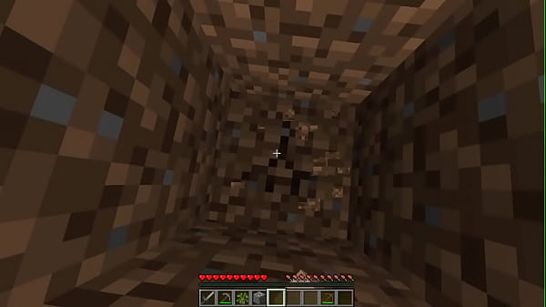 Jogando minecraft com os crias