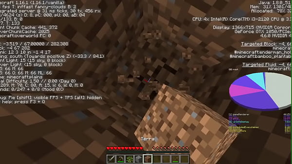 jogando minecraft com os crias 
