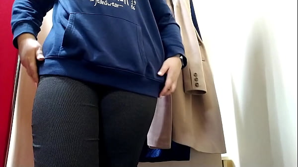 Nonton Mother-in-law Teases Son-in-law With Her Lustful Fitting Room Video With Anal Plug In Sweet Hole And Masturbation thumbnail