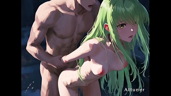 Green hair white shirt and the night she finally lets go