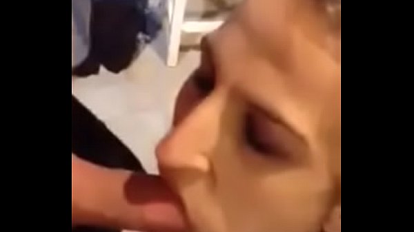 Teen whore loves getting face fucking 