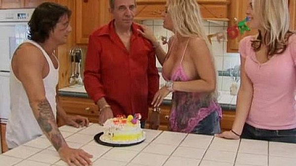 Family sex at birthday party
