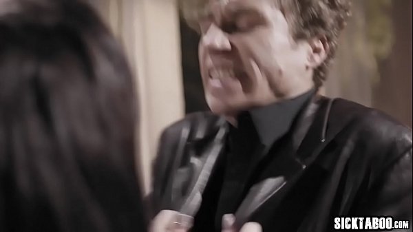 Fake sexy brunette reporter MILF banged_by a psychopath