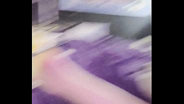 Pornstar shows off her assets and gets stuck taking_cock