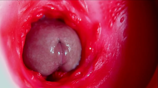 Juicy beautiful pussy squelches inside ASMR_close up inside_the anus