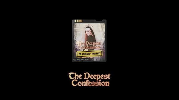 Seductive nun little dragon prays on her knees & stretches her hole with a buttplug in "the deepest confession"