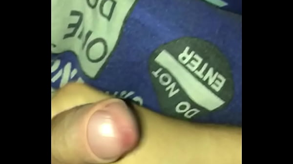 21 yr old plays with perfect cock