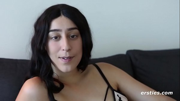 Play MP4 - Violet Fucks Her Very Hairy Pussy with Black Dildo