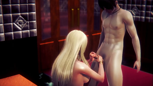 Play MP4 - Hentai Uncensored - Nataly Handjob with cumshot in her face and Footjob - Japanese Asian Manga Anime Game Porn