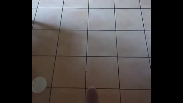 Cum in the kitchen