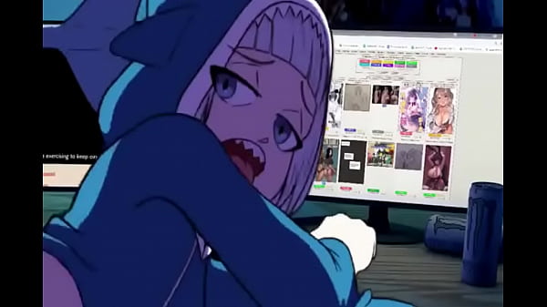 Nonton Detr&aacute;s De C&aacute;maras De La Transmisi&oacute;n De Gawr Gura - Deathbylolis thumbnail