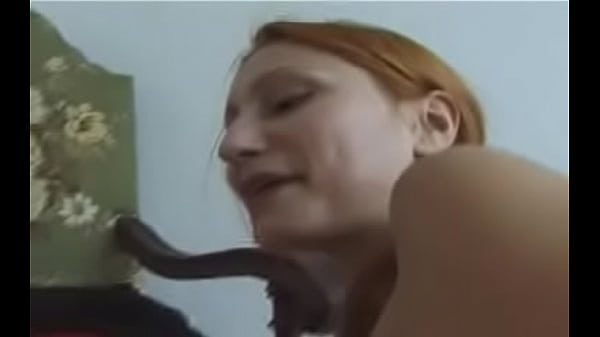 Object insertion pretty redhead inserts yellow plums ~25b