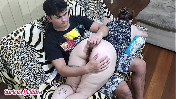 Curious Goddess - Anal amateur My husband's friend came to train my ass to be open for fucking 