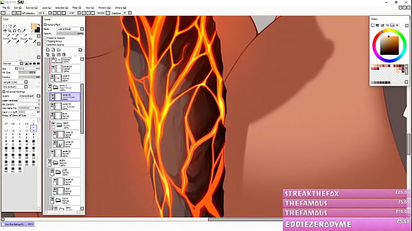 Lewd lair broadcast by luck night on picarto from october twenty third 2019