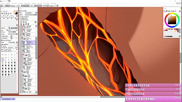 Stream Picarto LuckNight Lewd Lair_2019 10_23