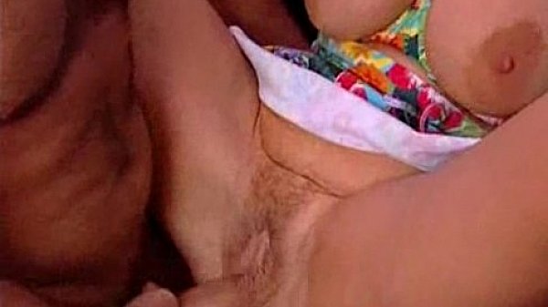 Milf and her slave assfuck on a boat 