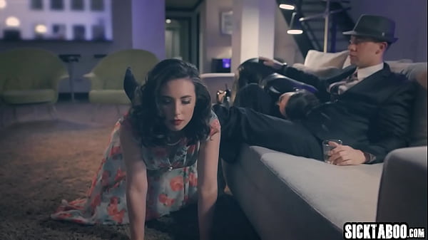 Play MP4 - Big cock husband fucked his sexy submissive wife Casey Calvert and hot big ass MILF maid Whitney Wright