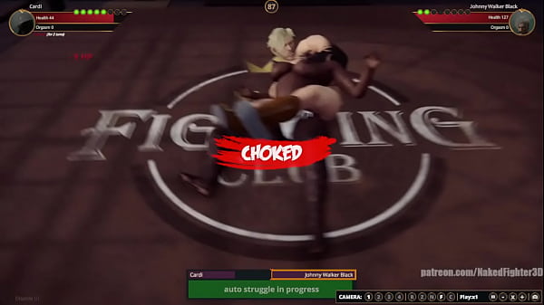 Cardi vs johnny walker nf3d mixed kinky combat maledom 