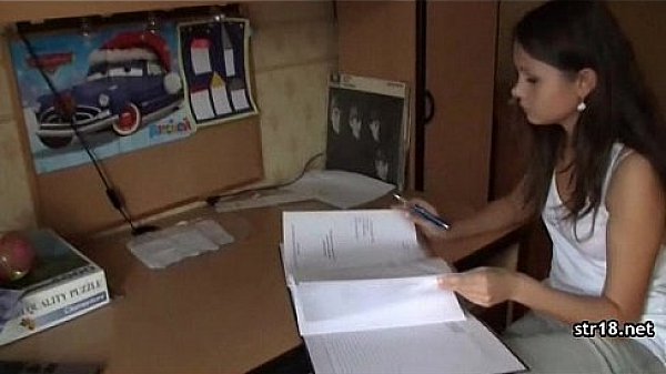 Skinny teen slut fucked and facialed 