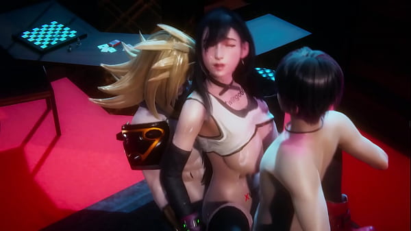 Play MP4 - Room X Tifa X Intense Multiplayer Sex