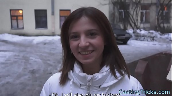 Doggystyle fuckedcastingbabe gets pounded