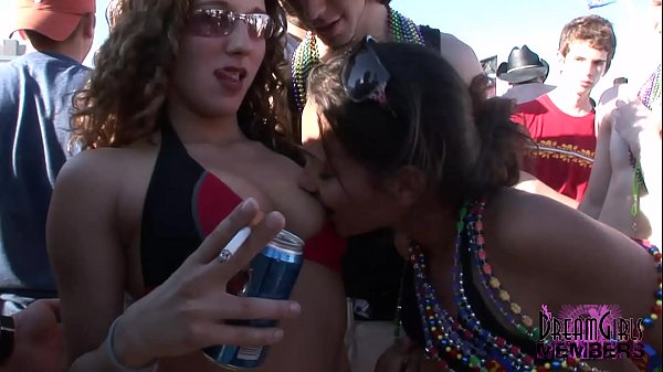 Gorgeous Bikini Girls Show Tits At Texas College Party thumbnail