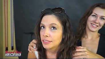 Meredith Jamie Tiny Tattooed Brunettes Shared Deepthroat Passion Cum!