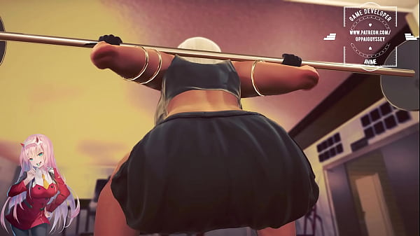 Sex after sports. The coach agreed to have sex during training. Hentai game 