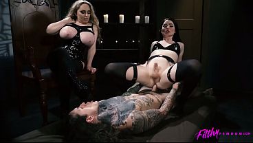 Busty Aiden Starr Dominates Trans Natalie Mars And One Hung Stud Busty Aiden Starr Dominates Trans Natalie Mars And One Hung Stud