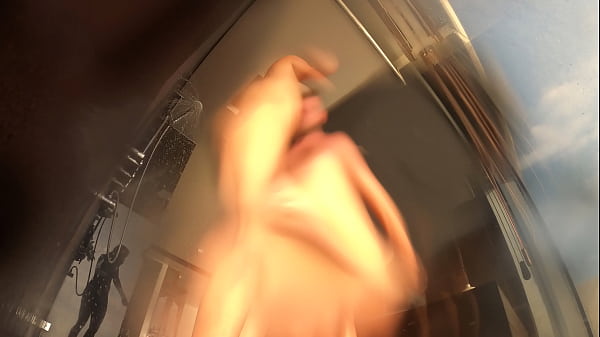 Play MP4 - SMALL TITS Cherry Kiss FIRST SHOWER SEX WITH BIG DICK BOYFRIEND