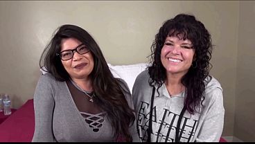 Desperate amateurs vicki gets her tight pussy warmed up on the saddle before she gets pounded hard by big hard cock 