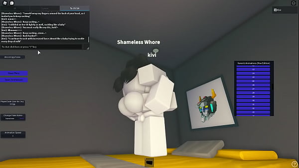 Kivi#1186 roblox slut is filled with a creamy load