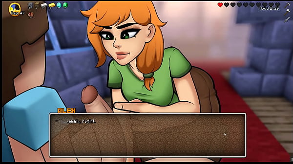 Play MP4 - HornyCraft &lbrack;Parody Hentai game PornPlay &rsqb; Ep&period;6 Alex is doing the best handjob ever