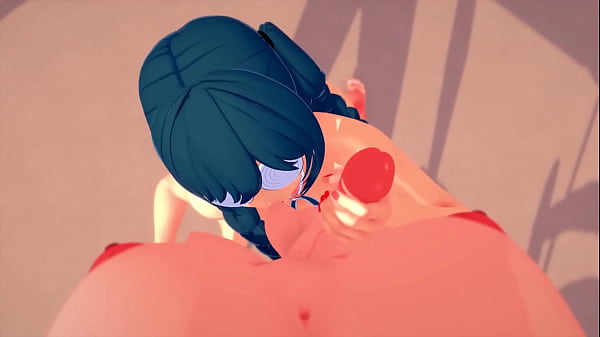 3D HENTAI GLASSES BIG TITS SWIMSUIT FUTA