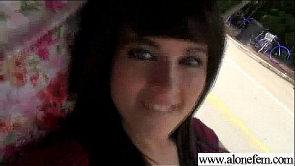 Nasty hot girl insert sex toys in holes to masturbate video 16