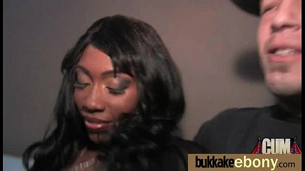 Ebony Gang_bang andCUM FEEDING 6