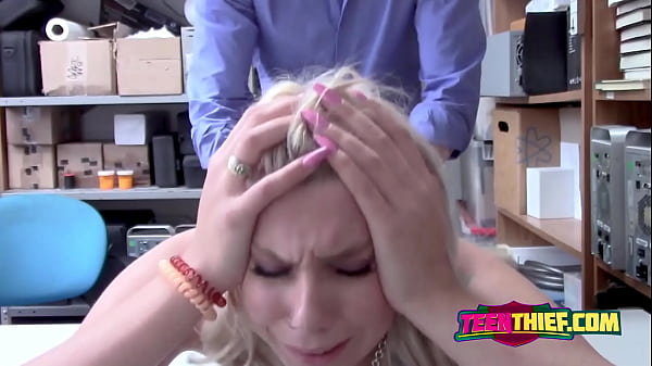 SEXYblonde_thug fingered and FUCKEDby hunky INVESTIGATOR