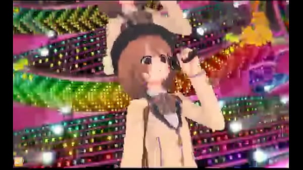 Kawaii girl dances mao zedong salesman 