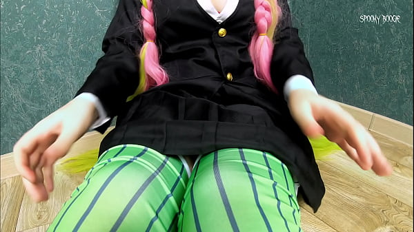 Mitsuri Kanroji Crosses Legs And Teases You With Her Big Ass thumbnail