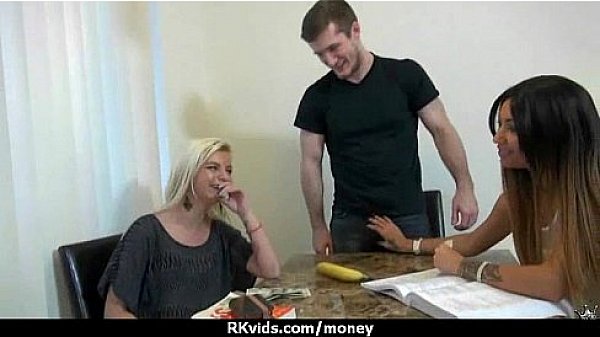 Sex for cash turns shy girl into a slut 18 
