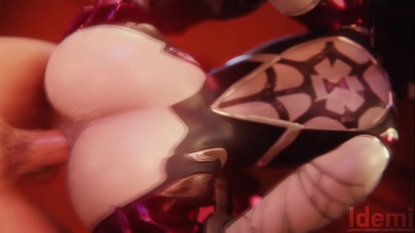 Widowmaker toma una corrida de semen en el ano 