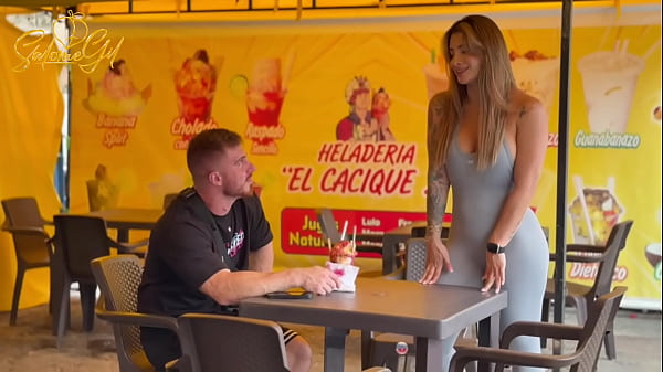 I Came To Latino America To Try Typical Sweets As Cholado And I End Up Eating Fresh Colombian Meat - Milf, Salome Gil thumbnail