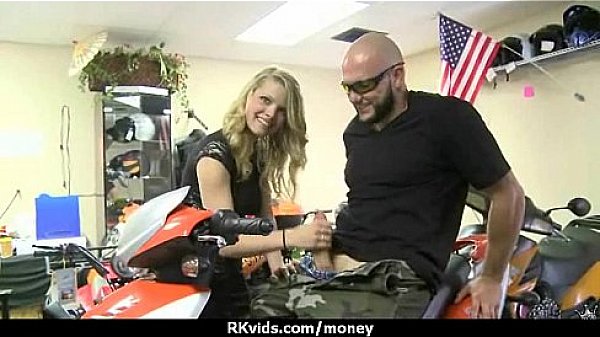 Sexy teen nails her butt on hard dick for cash 14 