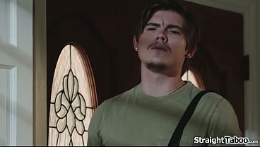 Stepbro Walks In On His Busty Stepsister Charlotte Sins While Shes Toying During Her Webcam Session.the Big Tits Brunette Will Fuck To Keep Her Secret thumbnail