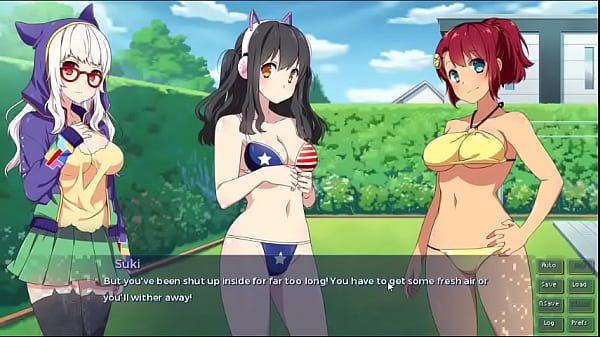 Sakura gamer visual novel episode 15 garden hotness 