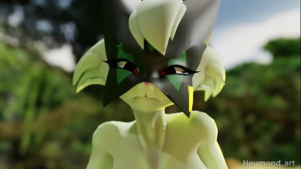 Follando una meowscarada salvaje en el campo